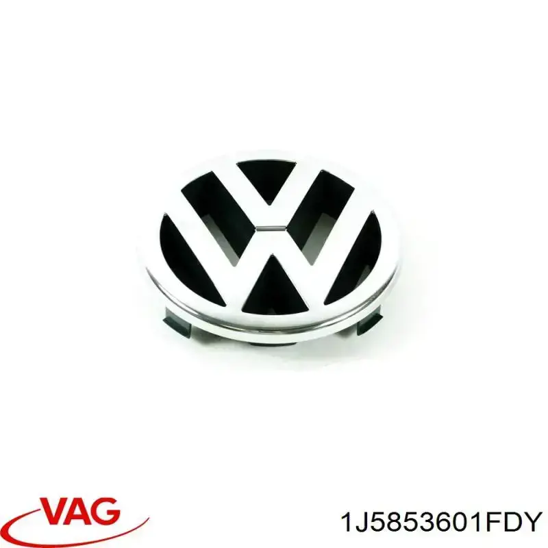 Volkswagen Emblem - 1J5-853-601ULM
