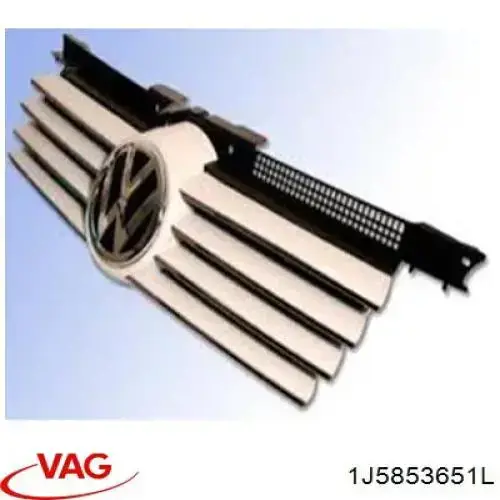 Защитная решетка радиатора 1J5853651L VAG