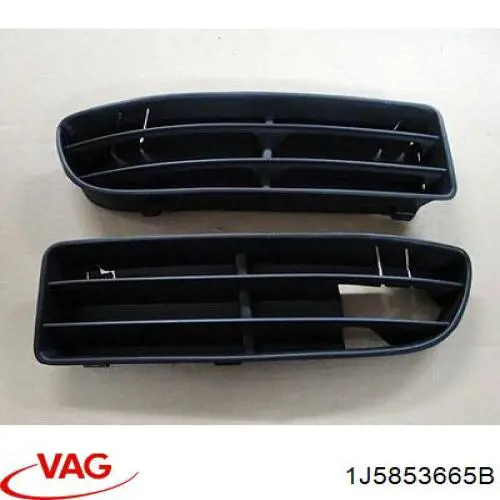 Решетка бампера переднего левая PVW99005GLK Signeda