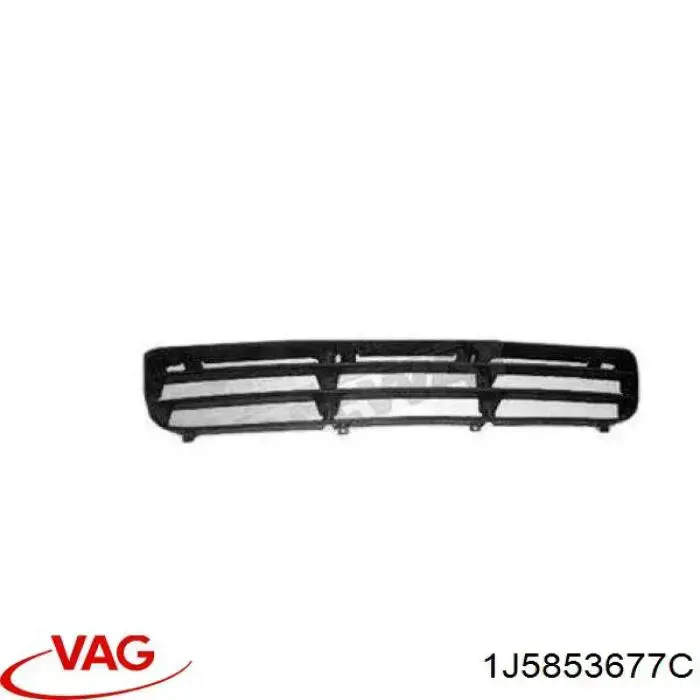 Купить 1J5853677C VAG Решетка переднего бампера, центральная