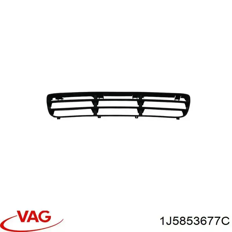 Решетка бампера 1J5853677C VAG