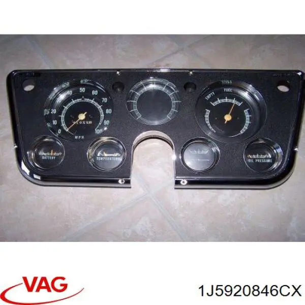 1J5920846CX VAG painel de instrumentos (quadro de instrumentos)