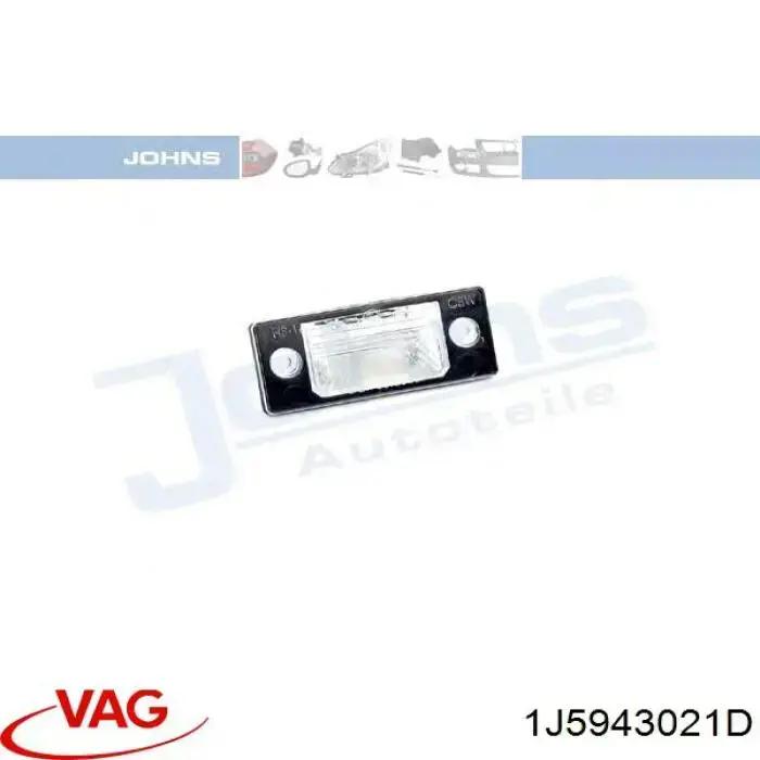 Фонарь подсветки заднего номера VAG 1J5943021D цена, от 6.33 USD