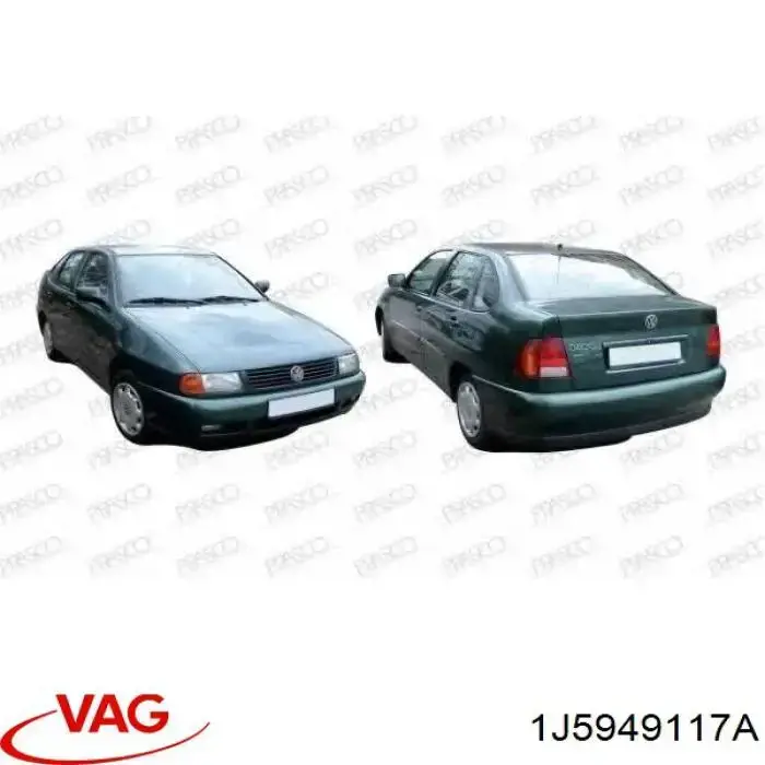 Купить 1J5949117A VAG Повторитель поворота