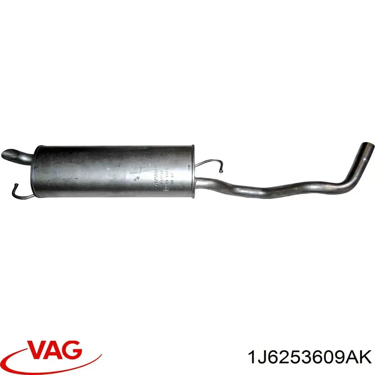 Глушитель задний 1J6253609AK VAG