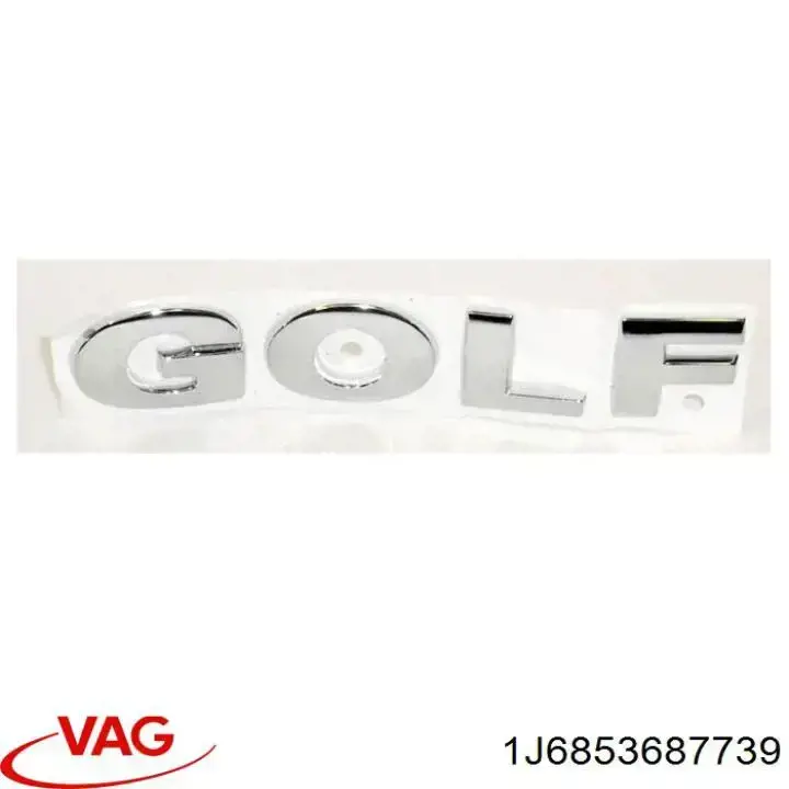 Эмблема крышки багажника (фирменный значок) на Volkswagen Golf IV 