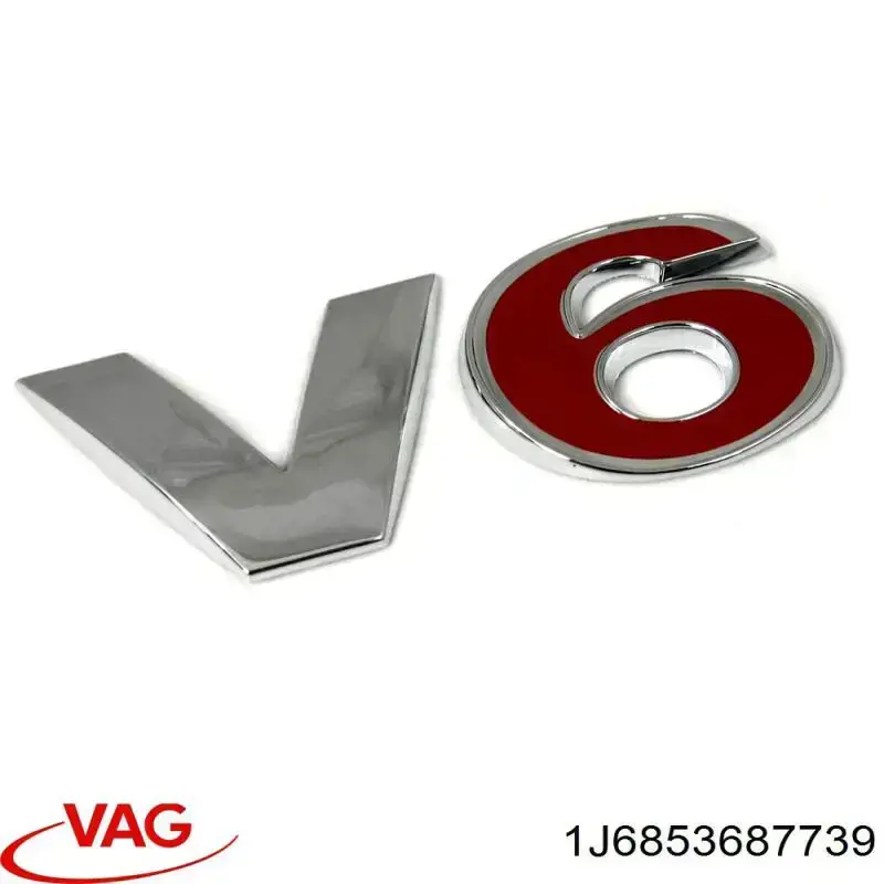 Фирменный значок VAG 1J6853687739 цена, от 13.94 USD