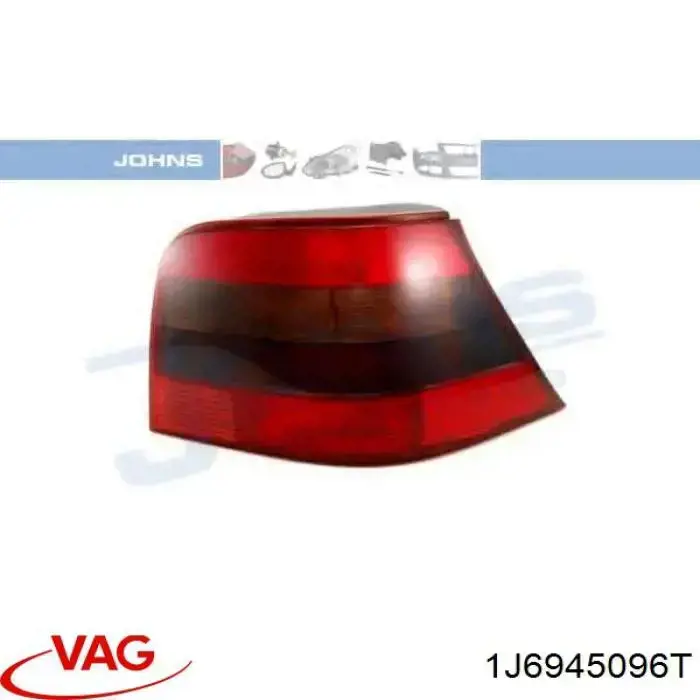 Купить 1J6945096T VAG Задняя правая фара