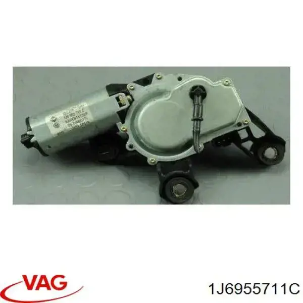 Купить 1J6955711C VAG Мотор стеклоочистителя заднего стекла