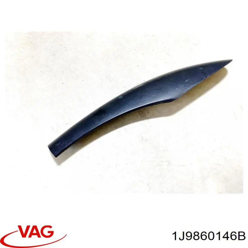 Заглушка рельсы (рейлинга) багажника крыши передняя правая VAG 1J9860146B цена, от 14.12 USD