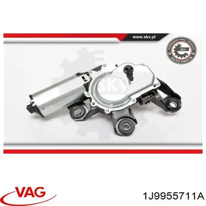 Стеклоочиститель двери задка VAG 1J9955711A цена, от 59.94 USD