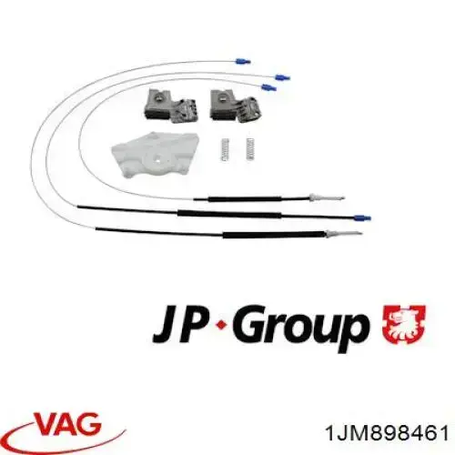 Ремкомплект механизма стеклоподъемника передней двери VAG 1JM898461 цена, от 34.81 USD