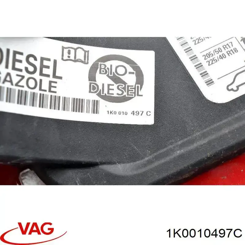 Alcapão do tanque de combustível Skoda Octavia II A5 1Z3