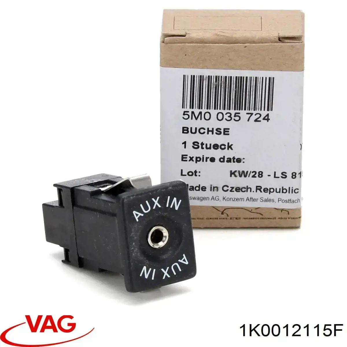 Ящик инструментальный 1K0012115F VAG