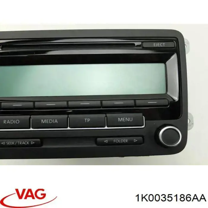 Магнитола (радио AM/FM) VAG 1K0035186AA цена, от 19.75 USD