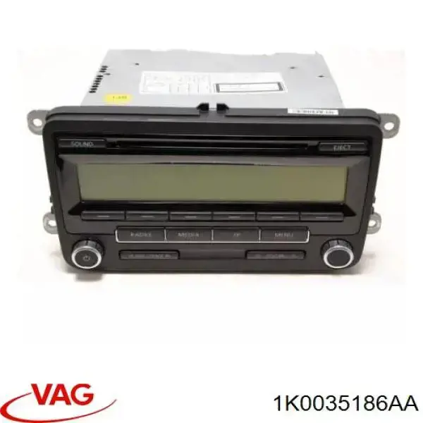 Купить 1K0035186AA VAG Заводская магнитола