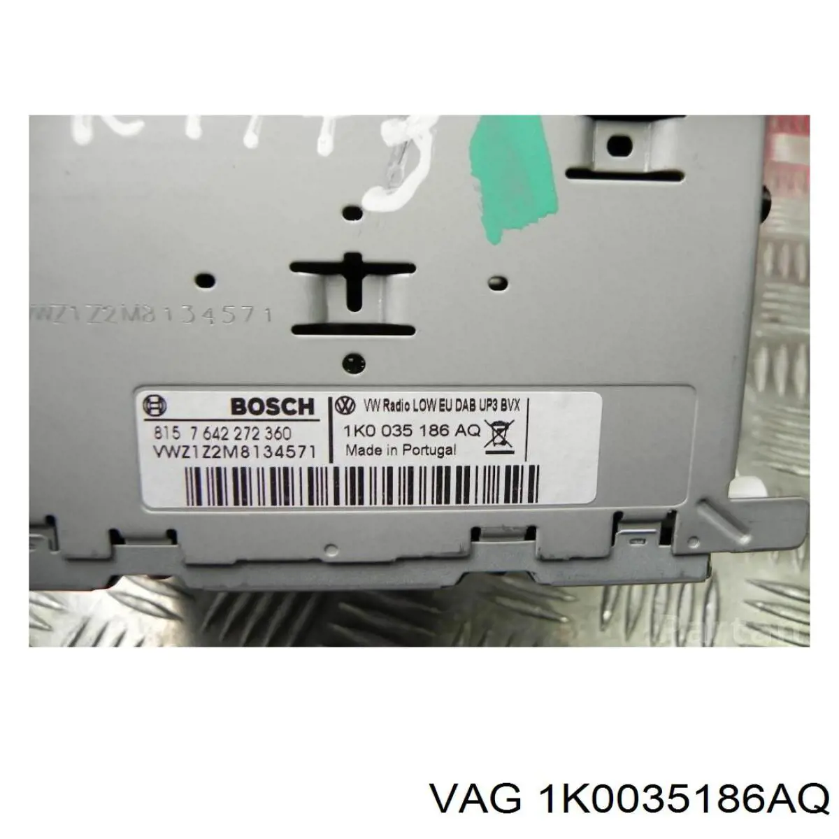 Магнитола (радио AM/FM) VAG 1K0035186AQ цена, от 28.25 USD