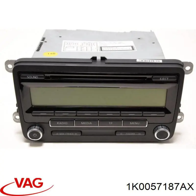 Магнитола 5P0035186BX VAG