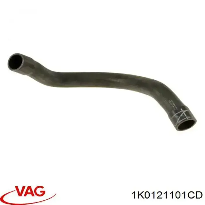 Шланг радиатора охлаждения VAG 1K0121101CD цена, от 12.67 USD