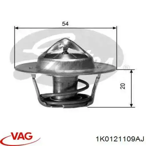  VAG 1K0121109AJ цена, от 33.83 USD