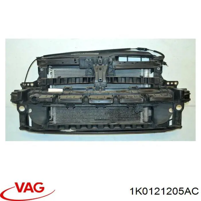 Купить 1K0121205AC9B9 VAG Рамка радиатора охлаждения