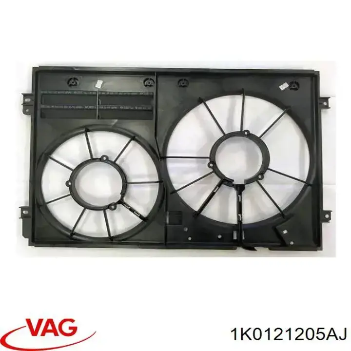 Диффузор радиатора 1K0121205AJ VAG