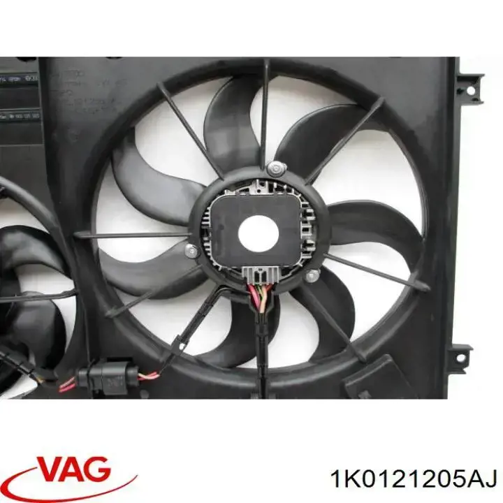 1K0121205AJ VAG Рамка вентилятора
