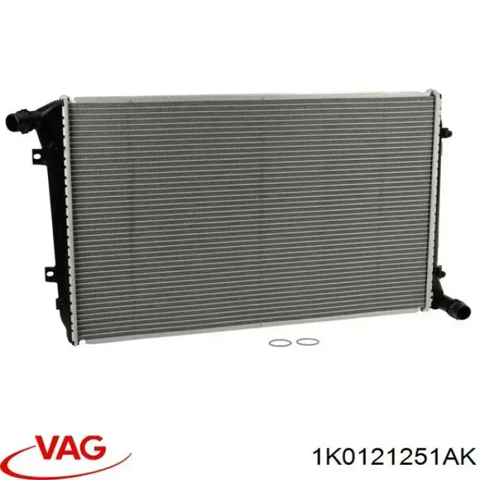 Радиатор охлаждения двигателя VAG 1K0121251AK цена, от 38.26 USD