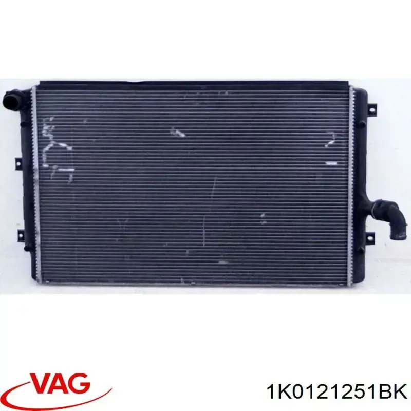 Купить 1K0121251BK VAG Радиатор водяной
