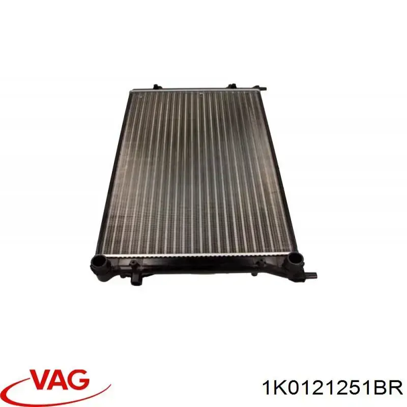 Радиатор охлаждения двигателя VAG 1K0121251BR цена, от 36.72 USD