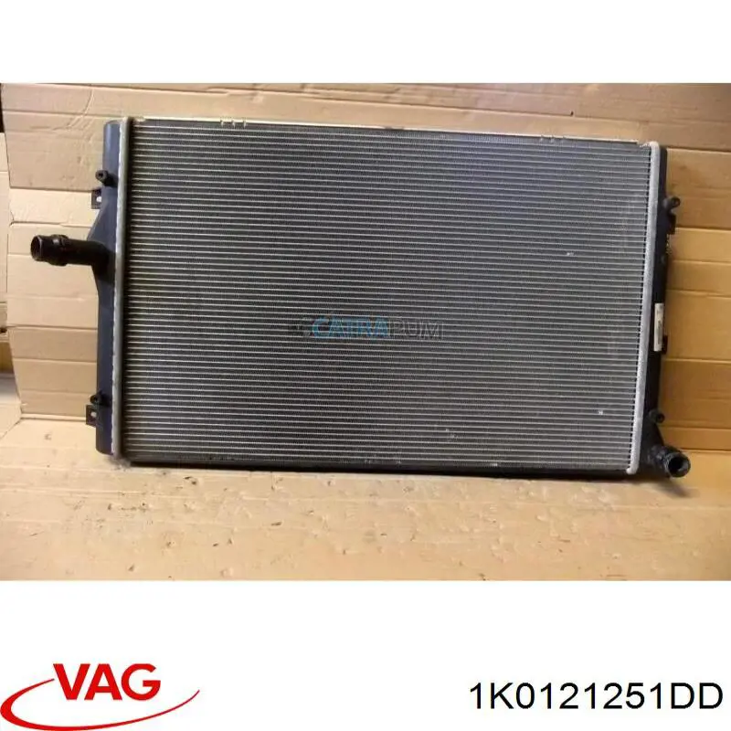 Купить 1K0121251DD VAG Радиатор водяной