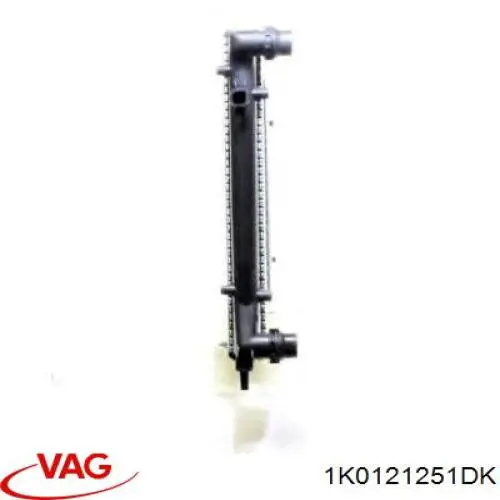 Радиатор охлаждения двигателя VAG 1K0121251DK цена, от 38.01 USD
