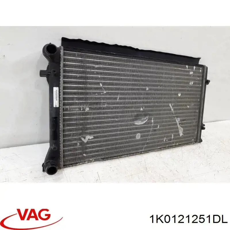 1K0121251DL VAG radiador de esfriamento de motor