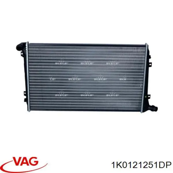 1K0121251DP VAG радиатор