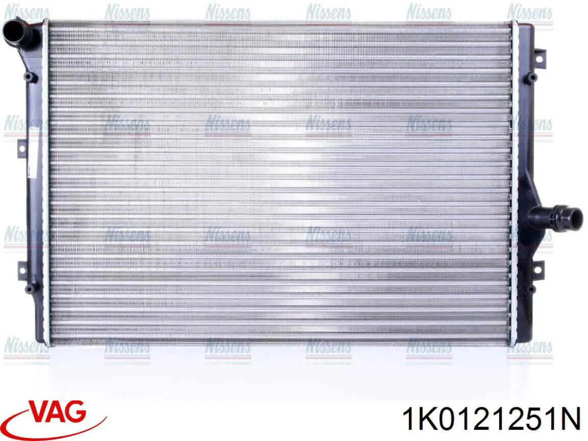 Радиатор 1K0121251N VAG