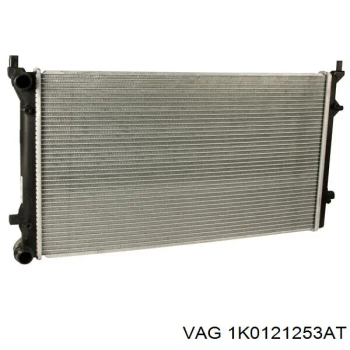 1K0 121 253 AT VAG radiador de esfriamento de motor