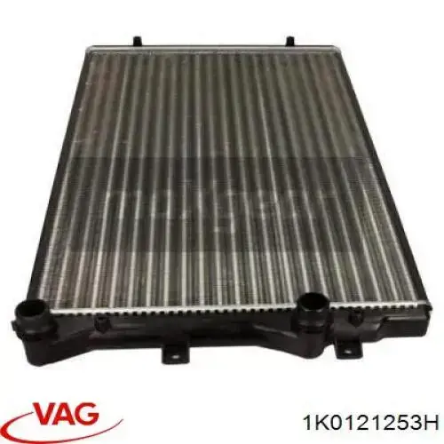 1K0121253H VAG radiador de esfriamento de motor