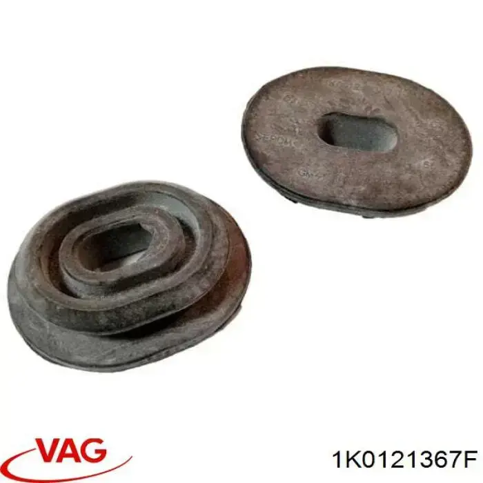 1K0121367F VAG Подушка радиатора охлаждения, нижняя