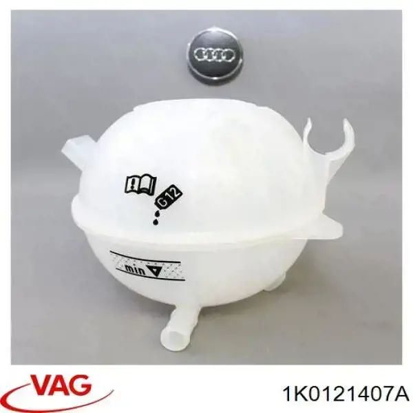 Купить 1K0121407A VAG Водяной бачок системы охлаждения
