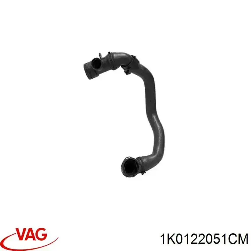 Купить 1K0122051CM VAG Шланг радиатора охлаждения нижний