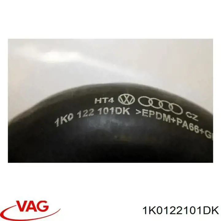 Шланг системы охлаждения на Volkswagen Golf VI 5K1