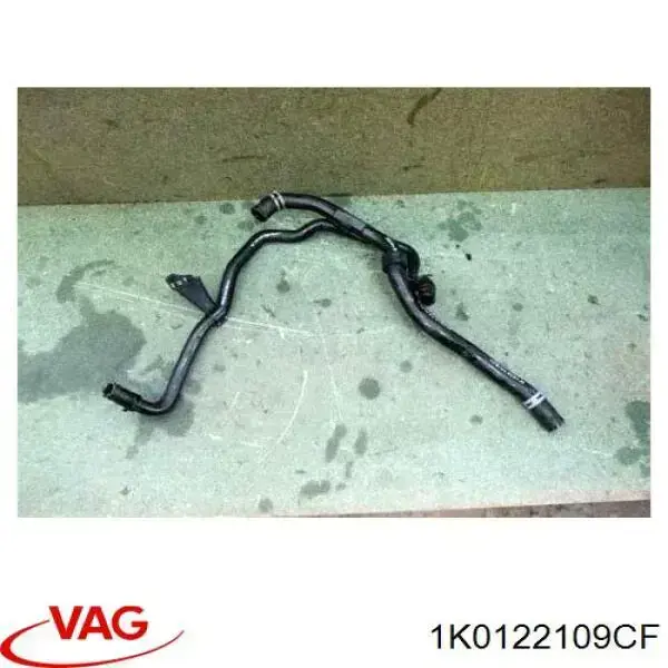 Шланг расширительного бачка нижний VAG 1K0122109BT цена, от 17.92 USD
