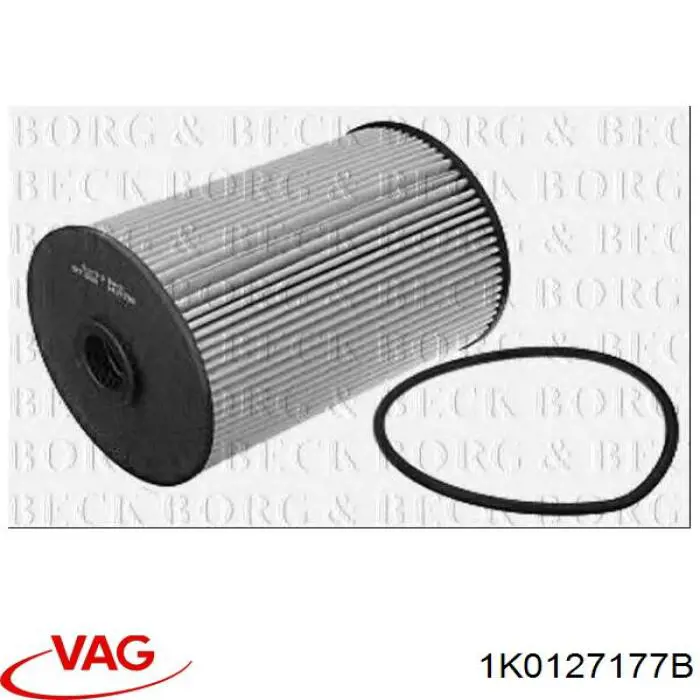 Купить 1K0127177B VAG Фильтр-отстойник топлива грубой очистки