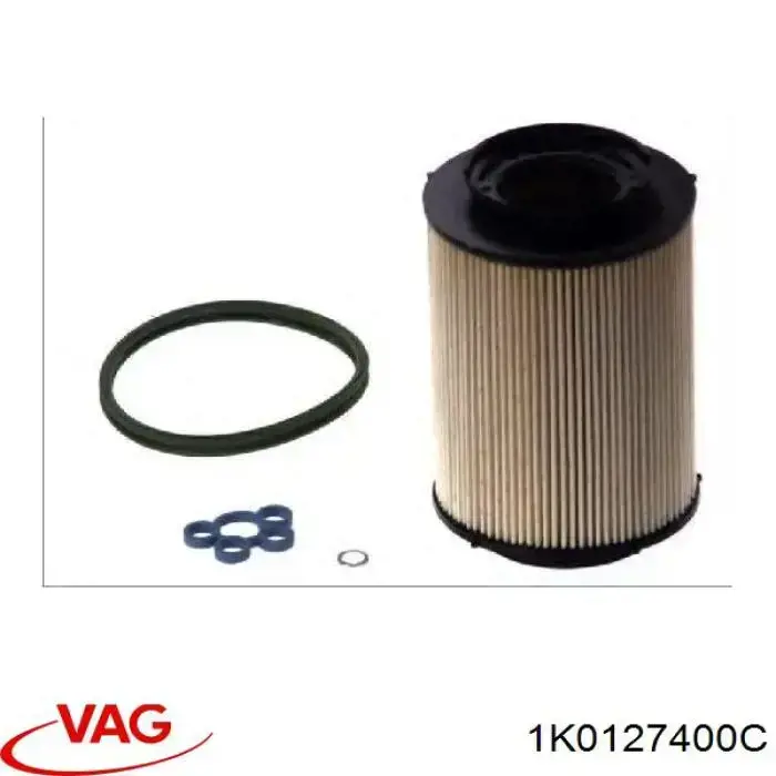 Купить 1K0127400C VAG Фильтр-отстойник топлива грубой очистки
