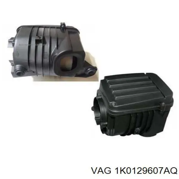 Корпус воздушного фильтра в сборе VAG 1K0129607AQ цена, от 31.85 USD
