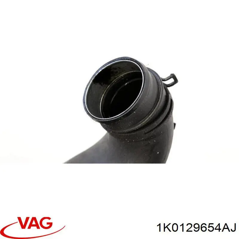 Патрубок воздушный, вход в турбину (наддув) VAG 1K0129654AJ цена, от 5.65 USD