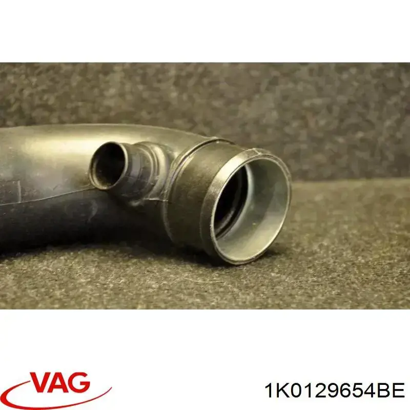 1K0129654BE VAG Патрубок воздушный, вход в турбину (наддув)