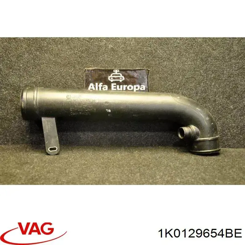 Купить 1K0129656AN VAG Патрубок воздушный, вход в турбину (наддув)