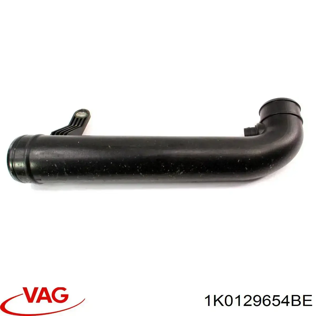 Патрубок воздушный, вход в турбину (наддув) 1K0129656AN VAG