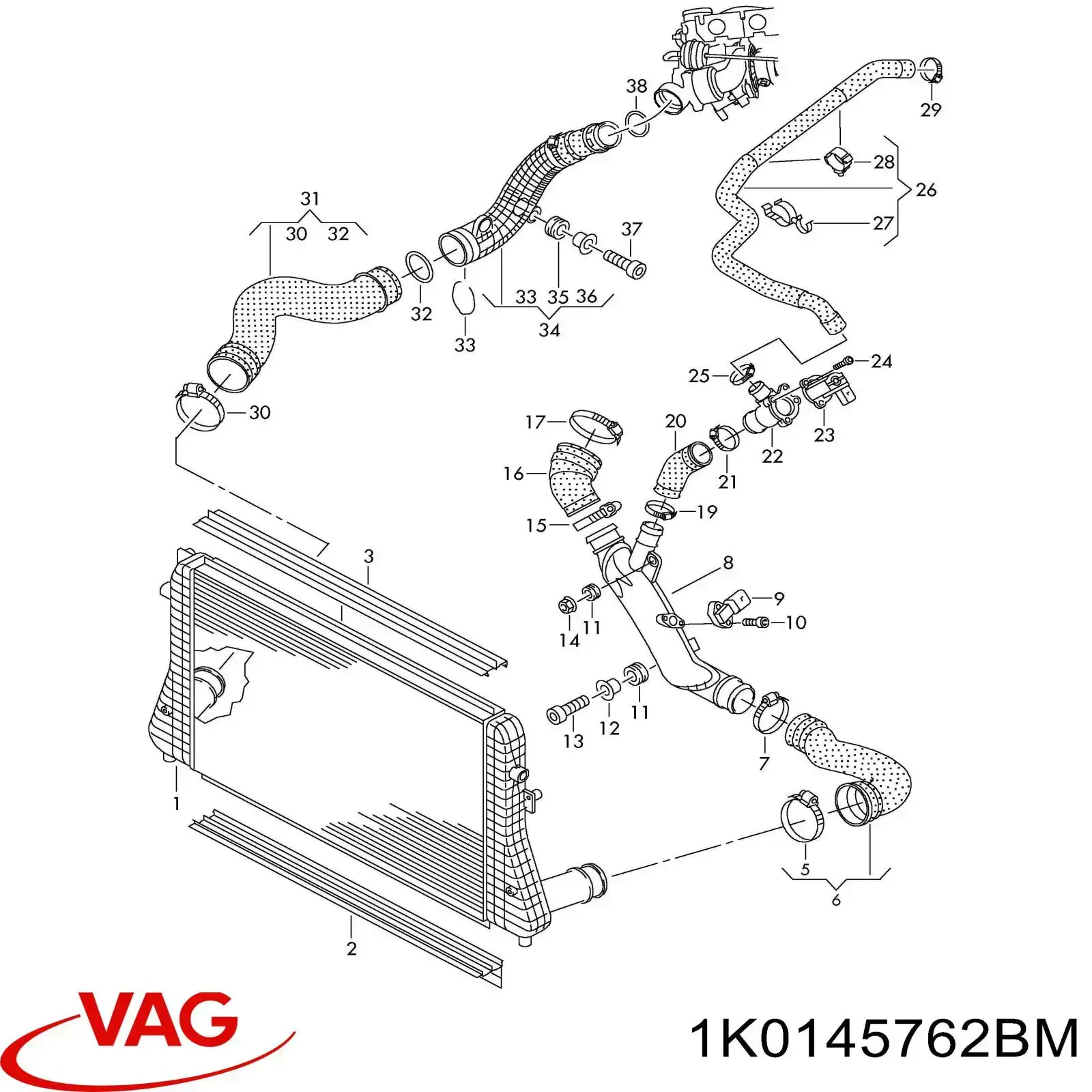  VAG 1K0145762BM цена, от 241.04 USD